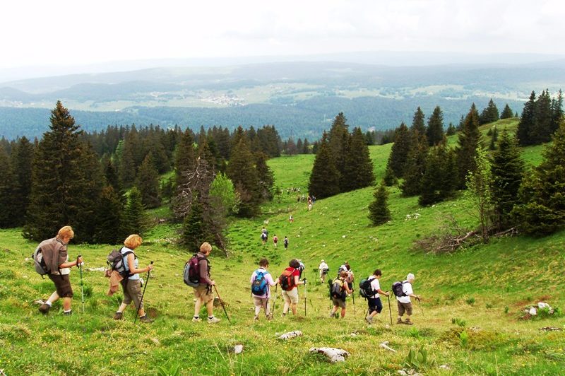 Randonnée sur les Monts Jura